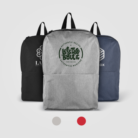 Trois sacs à dos côte à côte, marquage une couleur visible sur la face avant. Trois sacs à dos côte à côte, marquage une couleur visible sur la face avant.