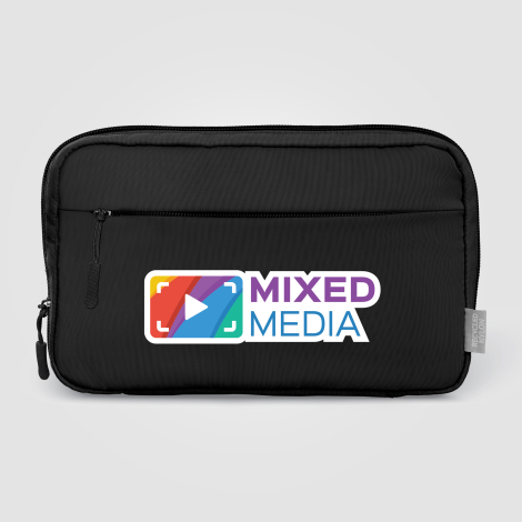 Trousse publicitaire nylon recyclé 1,5 L double poche Mercer Trousse publicitaire nylon recyclé 1,5 L double poche Mercer