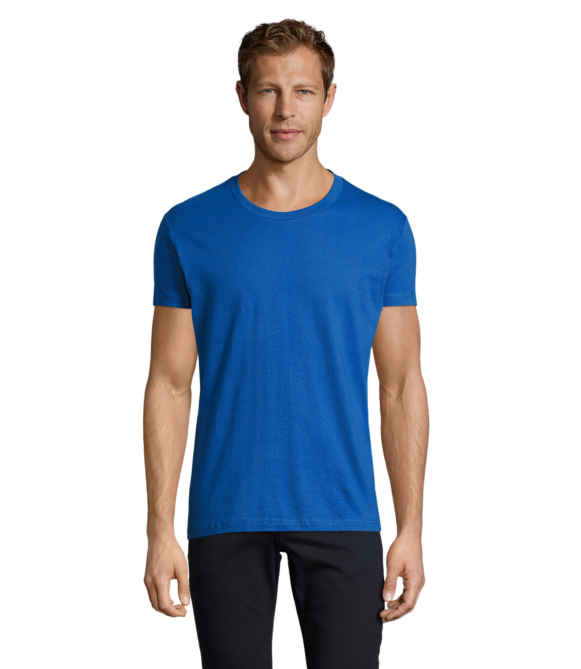 T-shirt 150g personnalisé homme Regent Fit Royal