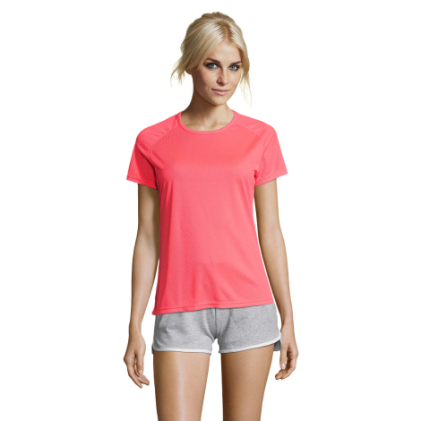 T-shirt promotionnel 140g manches courtes femme Sporty