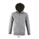 Hoodie enfant publicitaire molletonné 260g - STONE