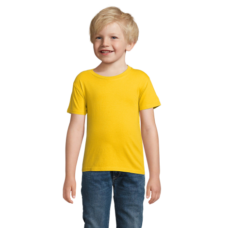 T-shirt personnalisé coton bio enfant 150g - CRUSADER