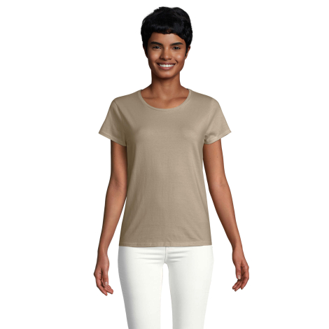 T-shirt publicitaire coton bio 150g femme Crusader