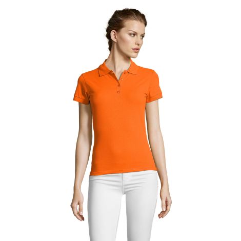 Polo femme coton promotionnel 210g - PEOPLE