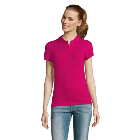 Polo publicitaire coton femme 170g - PASSION