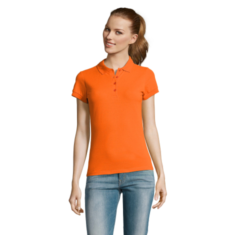 Polo publicitaire coton femme 170g - PASSION
