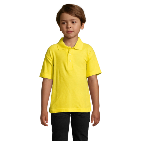 Polo enfant personnalisé coton 170g - SUMMER