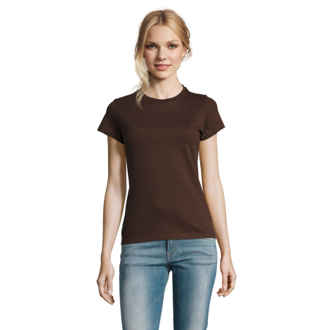T-shirt coton 190g à personnaliser pour femme Imperial