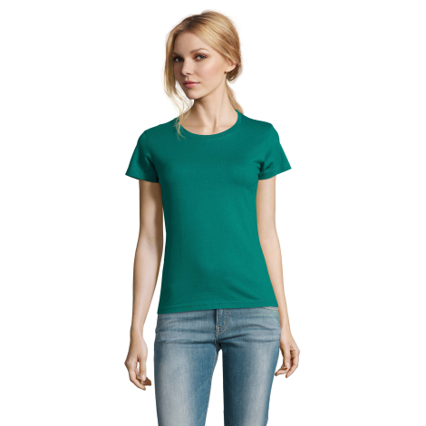 T-shirt coton 190g à personnaliser pour femme Imperial