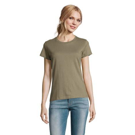 T-shirt coton 190g à personnaliser pour femme Imperial