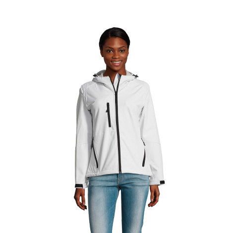 Veste à capuche promotionnelle softshell Femme