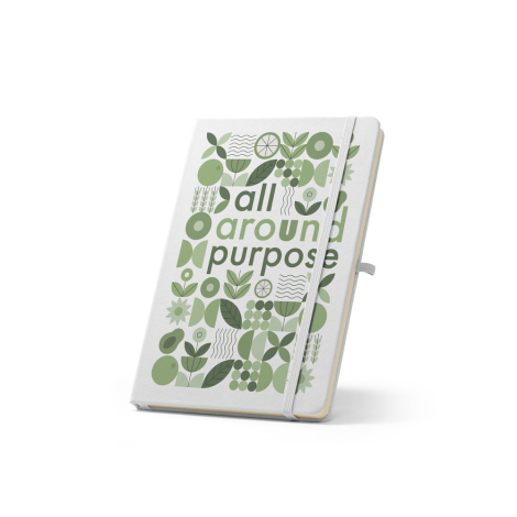 Cahier publicitaire A5 en polyester recyclé Anne Sub