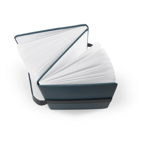 Bloc-notes A5 promotionnel en PU recyclé Sanderson