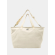 Sac week-end écru avec anses écrues et bandoulière ajustable, marquage centré. Sac week-end écru avec anses écrues et bandoulière ajustable, marquage centré.
