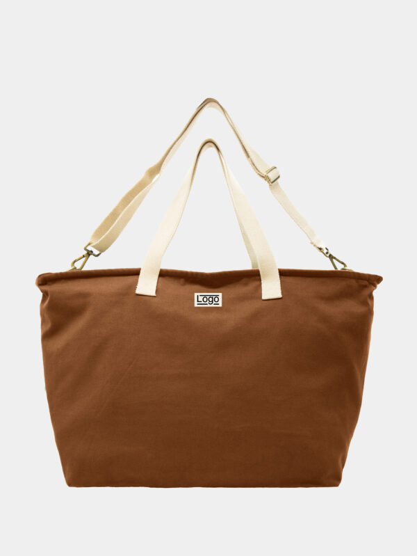 Sac week-end publicitaire coton bio Jade Cuivre