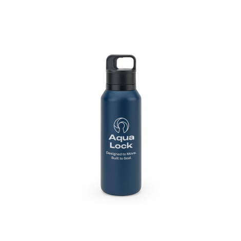 Bouteille promotionnelle 590 ml inox recyclé Nicklaus