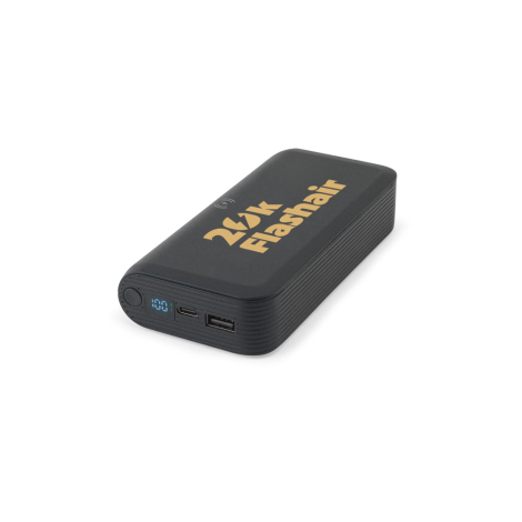 Batterie publicitaire 20 000 mAh sans fil 15 W rABS Becker 20