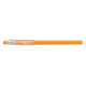 Stylo orange de profil avec capuchon translucide et extrémité assortie Stylo orange de profil avec capuchon translucide et extrémité assortie