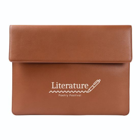 Porte-documents en PU à personnaliser Fona