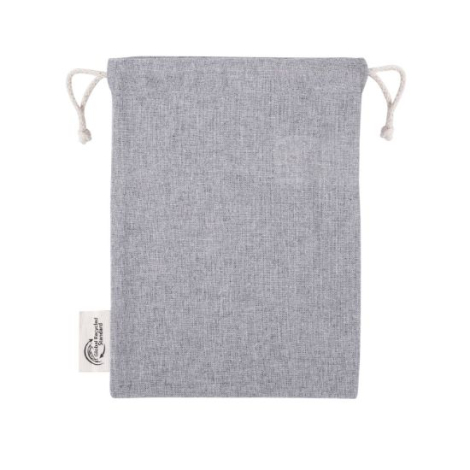 Vue à plat du sac montrant la face arrière unie. Sans personnalisation visible.