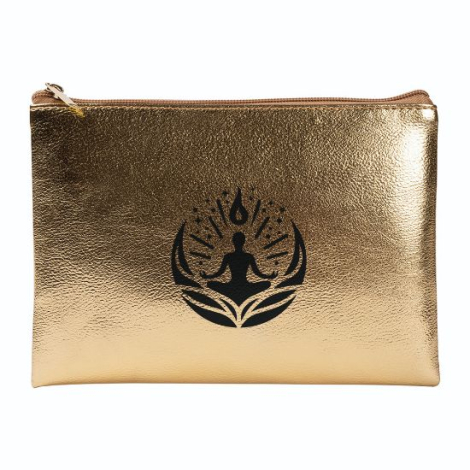 Trousse plate promotionnelle en PU 350 g finition dorée Zen