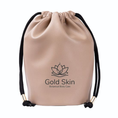 Sac bourse à cordon en PU promotionnel Axis