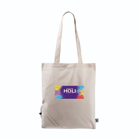 Sac pliable coton équitable 120 g à personnaliser Diala