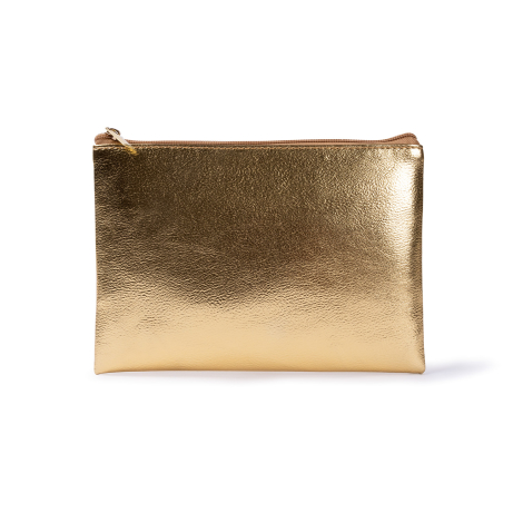Trousse plate promotionnelle en PU 350 g finition dorée Zen