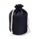 Trousse de toilette cylindrique personnalisée denim 110 g Austin