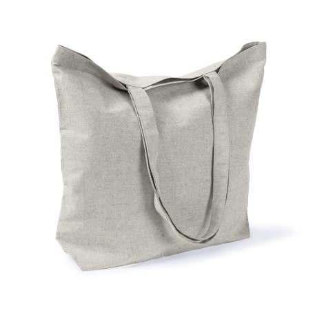 Tote bag à soufflets coton rPET 220 g promotionnel Tigris