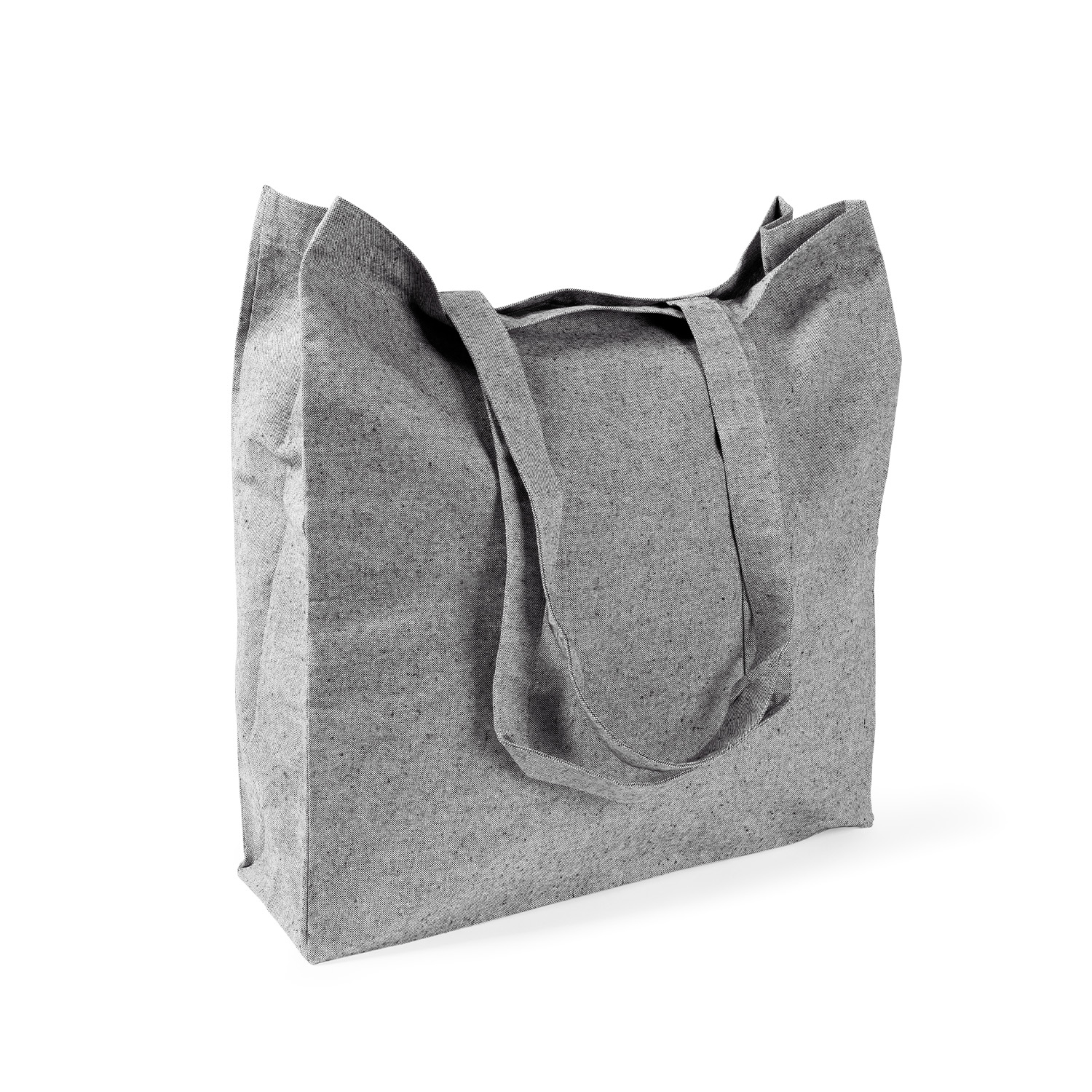 Sac cabas personnalisé coton polyester 240 g Irtish Noir