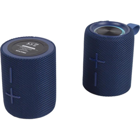 Vue supérieure et inférieure des deux modules, mettant en évidence la base antidérapante et la zone supérieure rétroéclairée dan