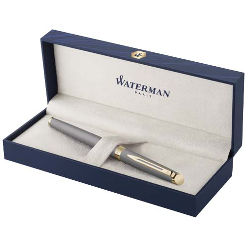 Stylo roller personnalisable Waterman Hemisphere F Gris