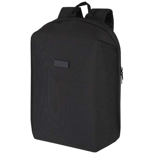 Sac à dos antivol recyclé personnalisable écran 15" Luma Noir