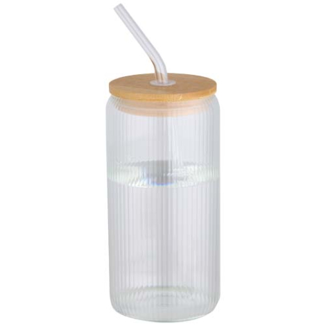 Pot en verre borosilicate publicitaire de 500 ml Mirage