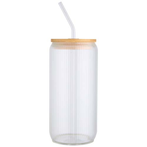 Pot en verre borosilicate publicitaire de 500 ml Mirage