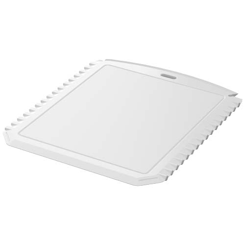 Grattoir à glace rectangulaire recyclé à personnaliser Thrym Blanc