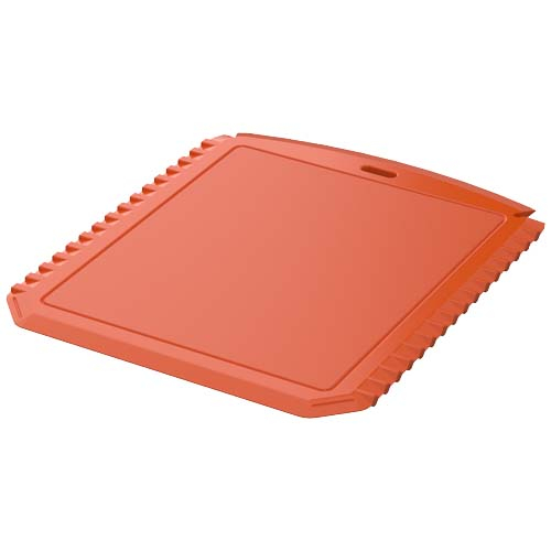 Grattoir à glace rectangulaire recyclé à personnaliser Thrym Orange