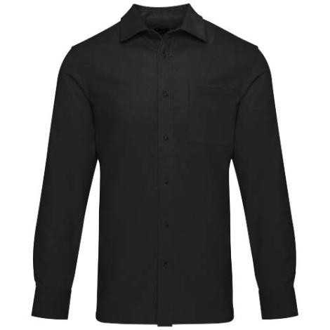 Chemise unisexe promotionnelle en velours côtelé Alum
