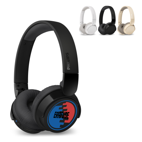 Casque antibruit Bluetooth publicitaire Philips TAH3209