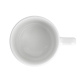 Mug Bern 250 ml en porcelaine blanche vu du dessus avec intérieur lisse et brillant. Mug Bern 250 ml en porcelaine blanche vu du dessus avec intérieur lisse et brillant.