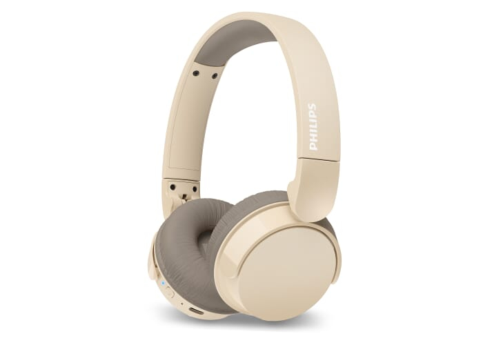 Casque antibruit Bluetooth publicitaire Philips TAH3209 Beige