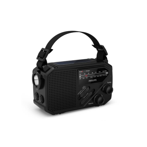 Radio d’urgence personnalisée avec lampe et tuner Philips TAR1609
