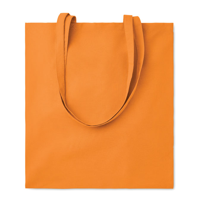Sac shopping coton 180 g personnalisable Cottonel Colour++ Orange