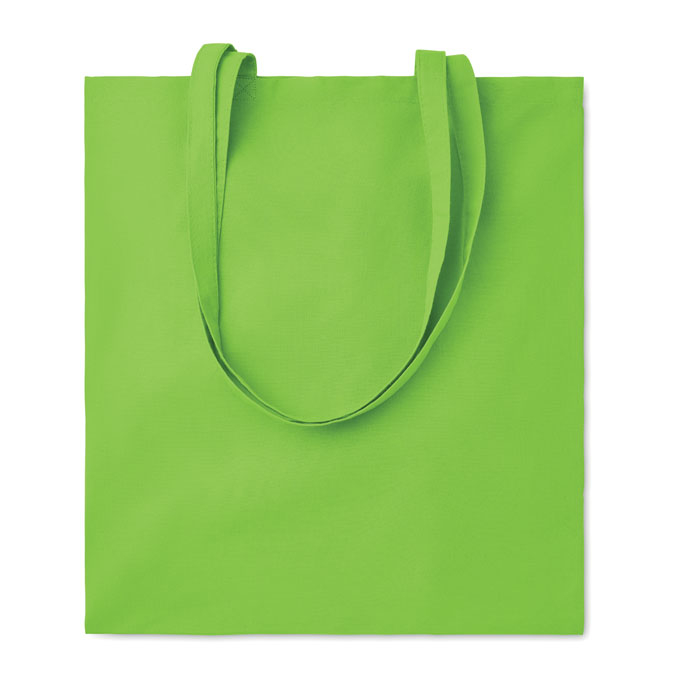 Sac shopping coton 180 g personnalisable Cottonel Colour++ lime
