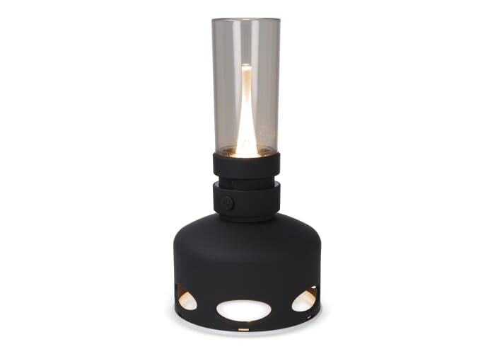 Lampe LED vintage promotionnelle à capteur de souffle Noir