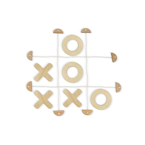 Tic Tac Toe publicitaire géant avec pièces de 18 cm