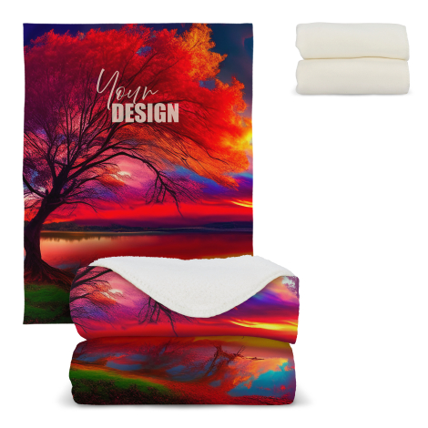 Couverture polaire Sherpa 510 g publicitaire