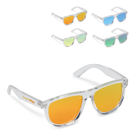Lunettes de soleil UV400 personnalisables en R-PC Mia