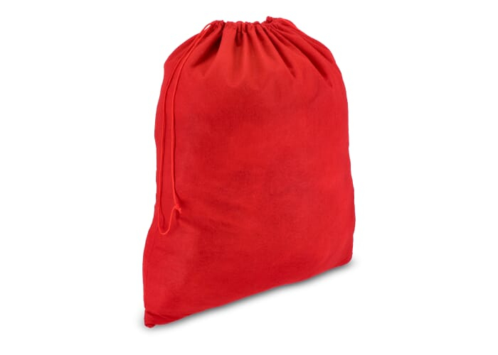 Sac cadeau publicitaire en feutre 50×70 cm Rouge